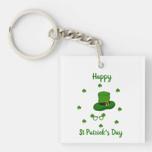Porte-clés Mini Mignonne Bonne St Patrick Joyeuse Journée