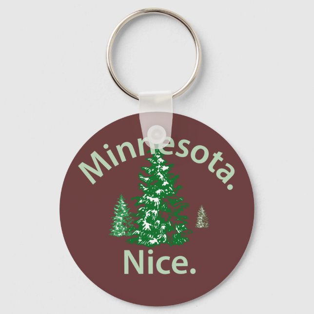 Porte-clés Minnesota Nice. Point ! (Recto)