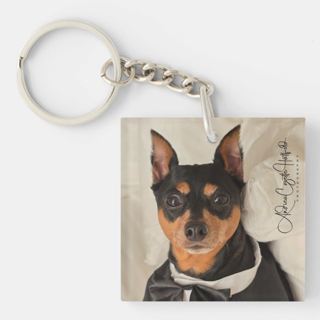 Porte-clés MinPin Tux (Devant)