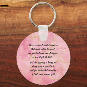 Porte-clés Miracle Of Friendship Poem Porte - clé