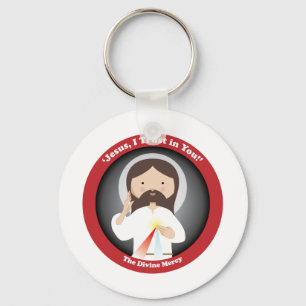 Porte-clés Miséricorde divine de Jésus