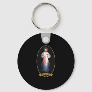 Porte-clés Miséricorde divine, Jésus Je fais confiance en t