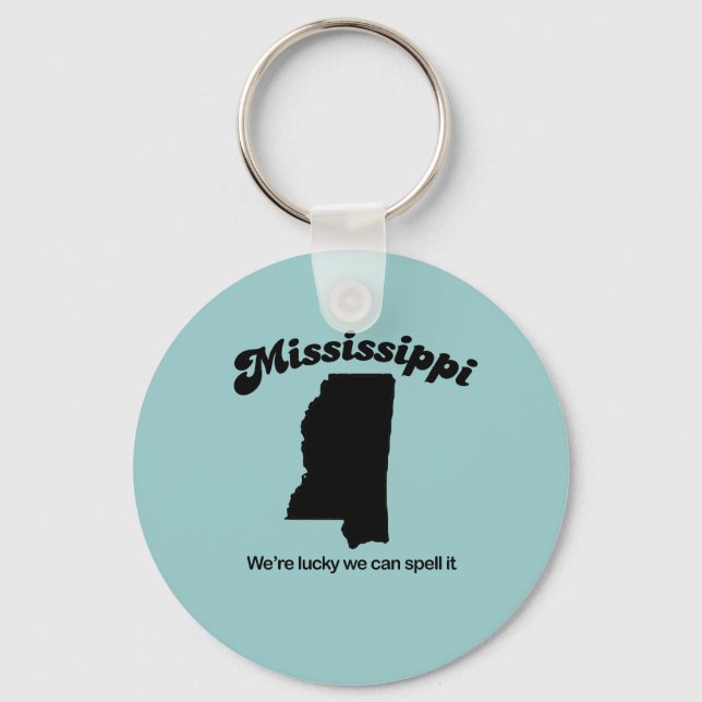 Porte-clés Mississippi Motto - Spell it (Recto)