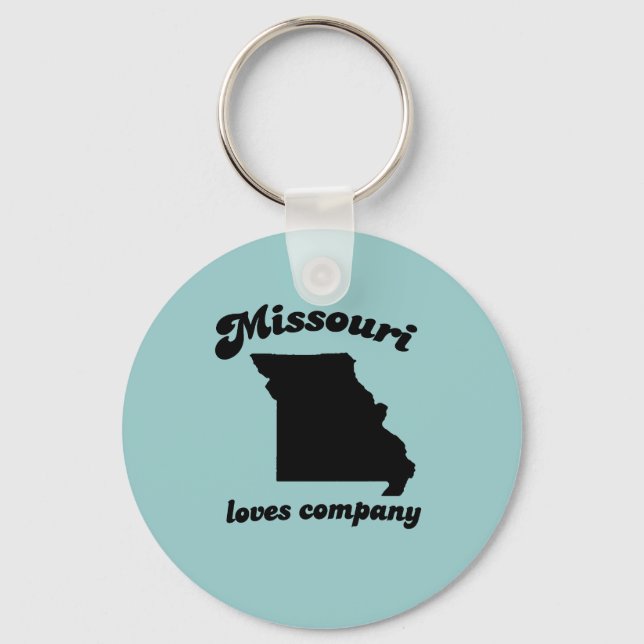 Porte-clés Missouri aime compagnie (Recto)