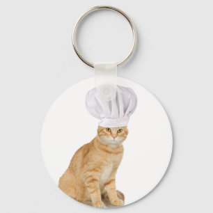 Porte-clés Mister Cat Chef Vous