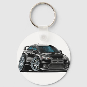 Porte-clés Mitsubishi Evo Black Car