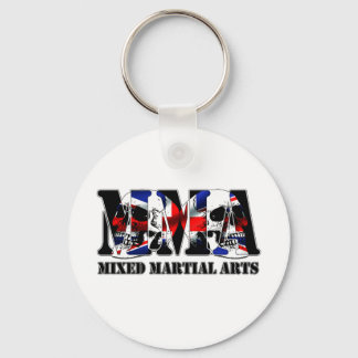 Porte-clés MIXED MARTIAL ART Mélange Arts Martiaux Crânes du