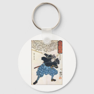 Porte-clés Miyamoto Musashi deux épées