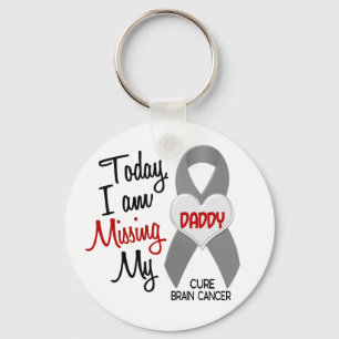 Porte-clés Mlle absente My Daddy 1 de cancer du cerveau