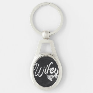 Porte-clés Mme Biker lune de miel wifey