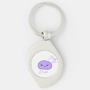 Porte-clés Mochi Adorable Hippopotame Mochi Drôle Animal