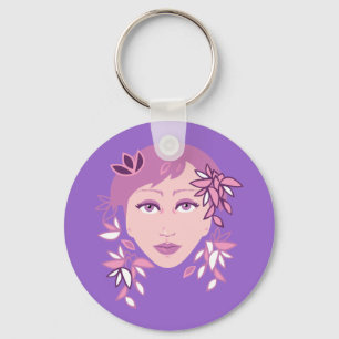 Porte-clés Mode florale