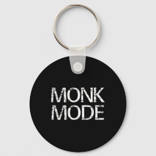 Porte-clés Mode Moine Méditation Yoga Nouveauté 
