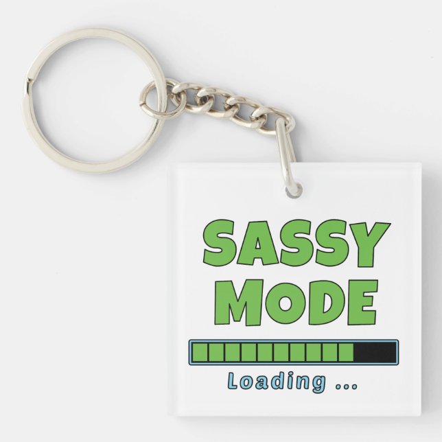 Porte-clés Mode Sassy Chargement … (Devant)