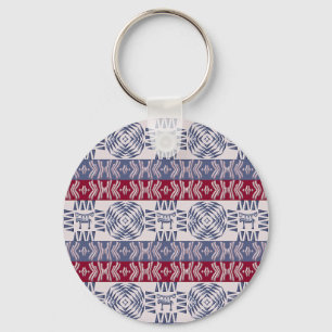 Porte-clés Modèle africain tribal ethnique
