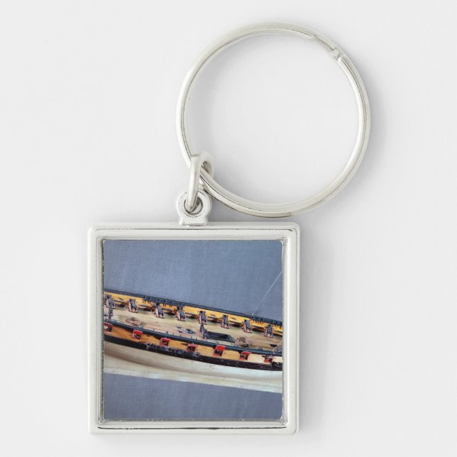 Porte-clés Modèle d'un bateau de pirate, c.1810 (Devant)