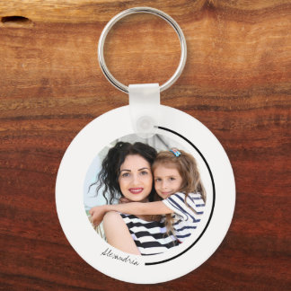Porte-clés Modèle photo, Maman, Je Suis