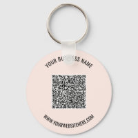 Modèle Porte - clé de code QR professionnel promot