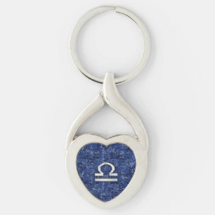 Porte-clés Modern Libra Zodiac Connexion sur caméscope numéri