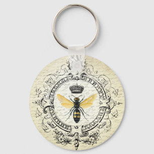 Porte-clés Modern vintage french queen bee