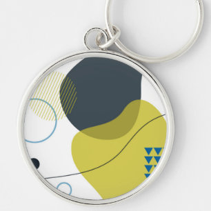 Porte-clés Moderne, Memphis, cool, unique, illustration tenda