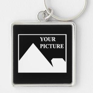 Porte-clés Moderne simple Créez votre propre image Mariage