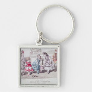 Porte-clés Modes pour des filles, de 'DES de journal