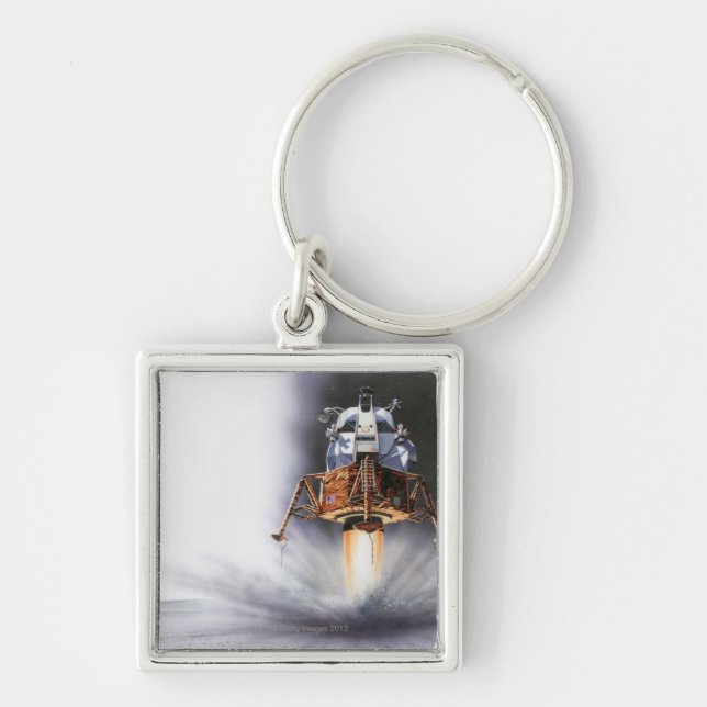 Porte-clés Module lunaire d'Apollo Eagle (Devant)