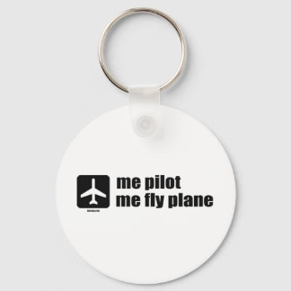 Porte-clés moi pilote, avion de vol