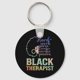 Porte-clés Mois de l'histoire des Noirs Thérapeutes respirato