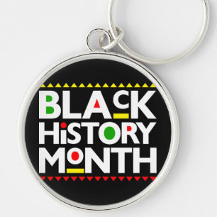Porte-clés Mois de l'histoire noire Melanin Hommes Femmes Fêt