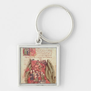 Porte-clés Moïse mène les enfants de l'Israël à travers