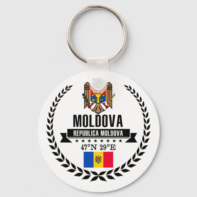 Porte-clés Moldavie (Recto)