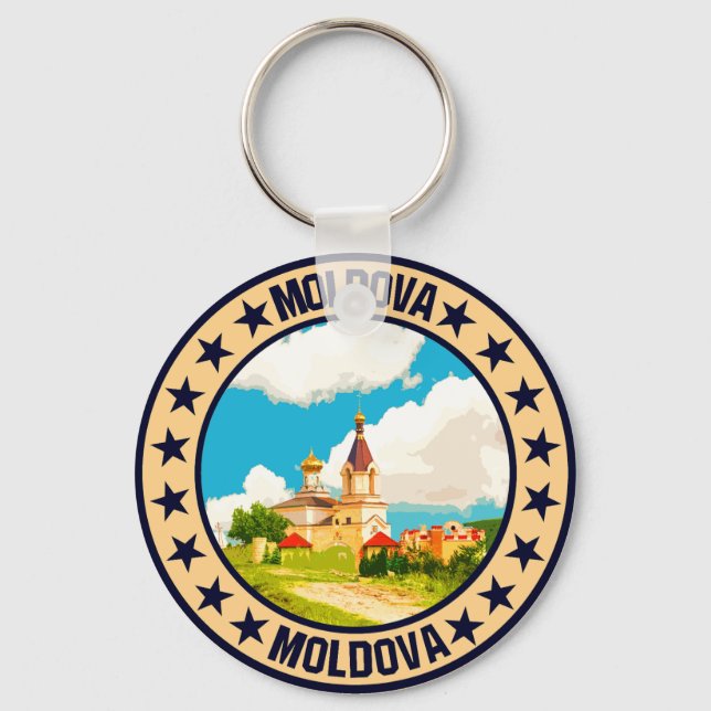 Porte-clés Moldavie (Recto)