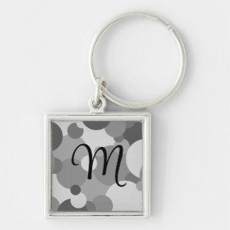 Porte-clés Molécules noires personnalisées porte - clé