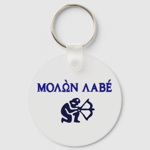 Porte-clés Molon Labe dans le 2ème amendement de Grec