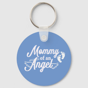 Porte-clés Mommy of an Angel Keychain