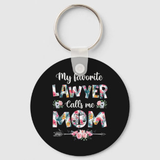 Porte-clés Mon Avocat Favori M'Appelle Maman