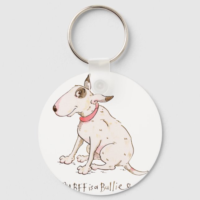 Porte-clés Mon BFF est un Bullie (Recto)