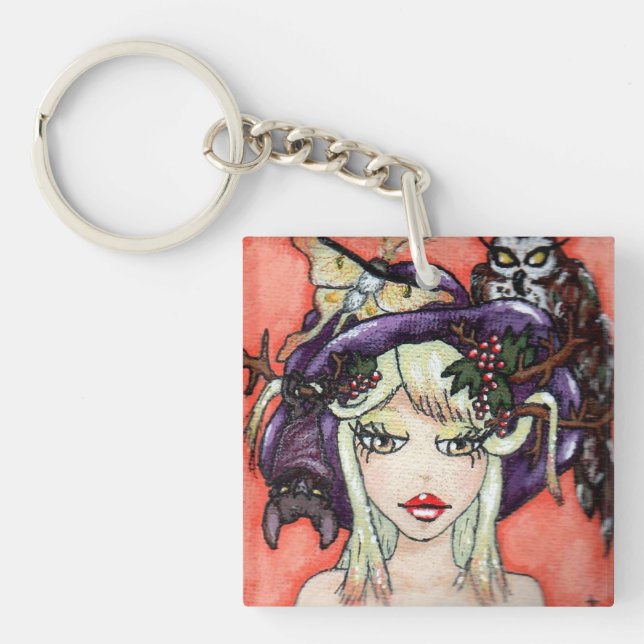 Porte-clés "Mon casquette est fabuleux, aussi ! "Porte - clé (Devant)