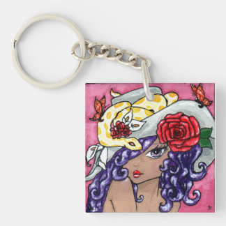 Porte-clés "Mon casquette est fabuleux ! "Porte - clé