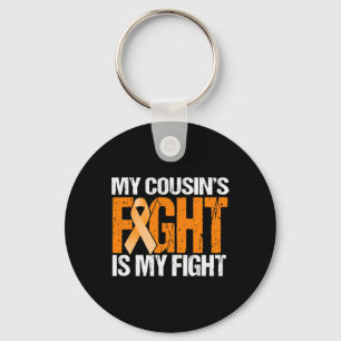 Porte-clés Mon combat contre les cousins est ma lutte contre