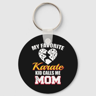 Porte-clés Mon Favori Karate Fighter Kid Me Appelle Maman Drô