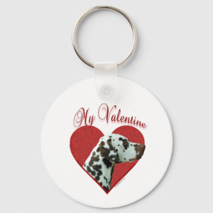 Porte-clés Mon foie Dalmatien Valentine