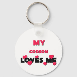 Porte-clés Mon Godson m'aime