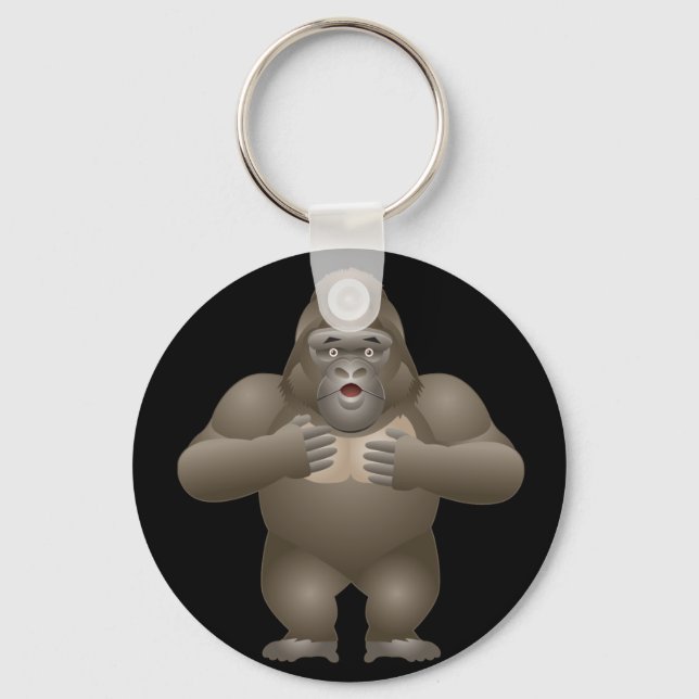 Porte-clés Mon Gorilla (Recto)