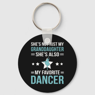 Porte-clés Mon Grand-Fille Danse Grand-Père D'Une Danse Grand