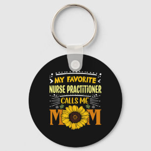 Porte-clés Mon infirmière praticienne préférée m'appelle mama