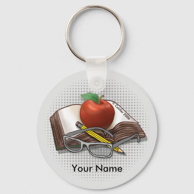 Porte-clés Mon porte - clé enseignant suppléant (Recto)