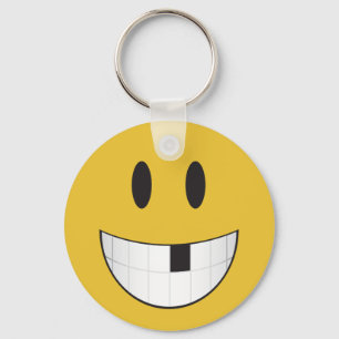 Porte-clés Mon premier emoji absent de dent